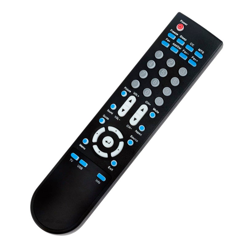 AULCMEET Replace Remote Control Compatible with Sceptre TV KR002B002 X505BV-FHD X460BV-FHD X460 X425BV-FHD X425 X409BV-FHD X402BV-FHD X405BV-FHD3 X405BV-FHD X408BV-FHD X420BV-FHD - Image 4